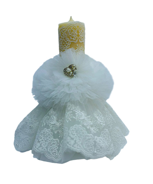 Lumânare botez fete