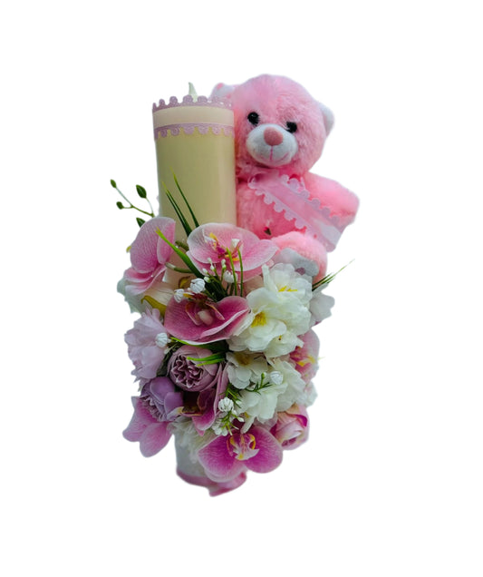 Lumânare botez fete