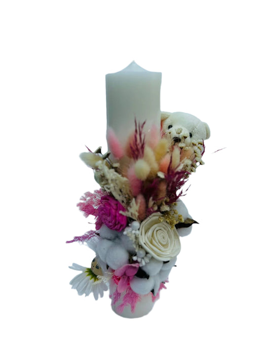 Lumânare botez fete