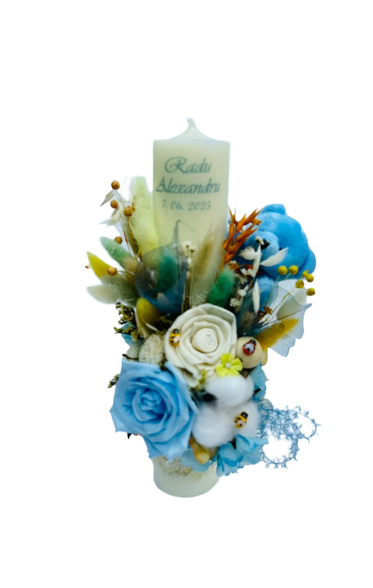 Lumânare botez băieți