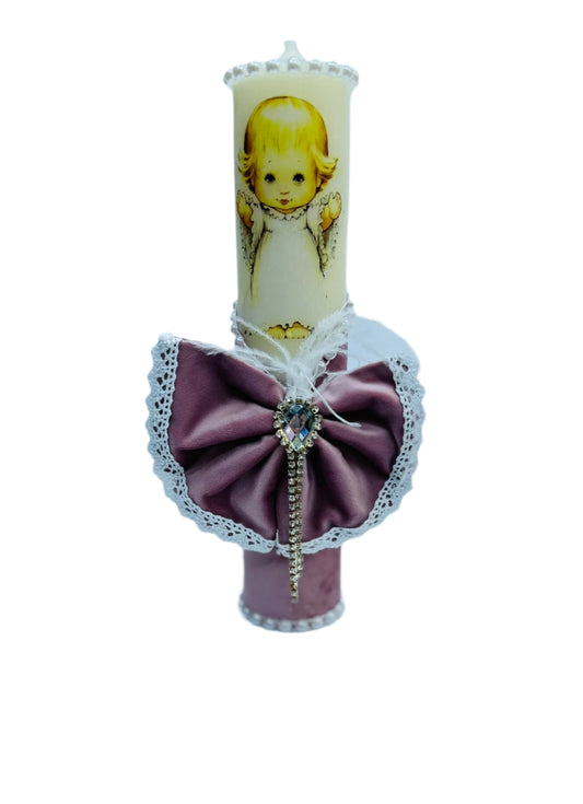 Lumânare botez fete