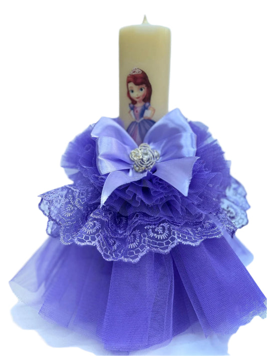 Lumânare botez fete
