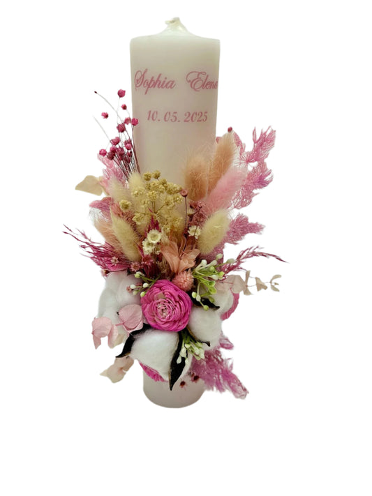 Lumânare botez fete